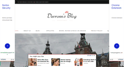 Desktop Screenshot of devronnsblog.com